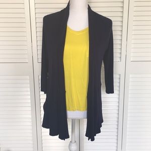 navy blue cardigan